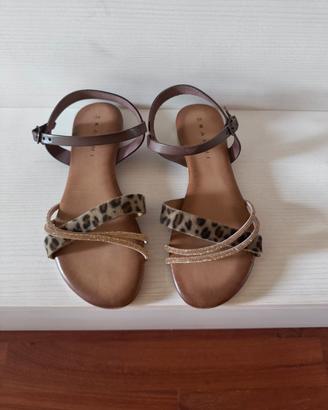 Sandalini bassi animalier