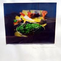 Mario Schifano 100x70 cm.,Opera Unica con Archivio