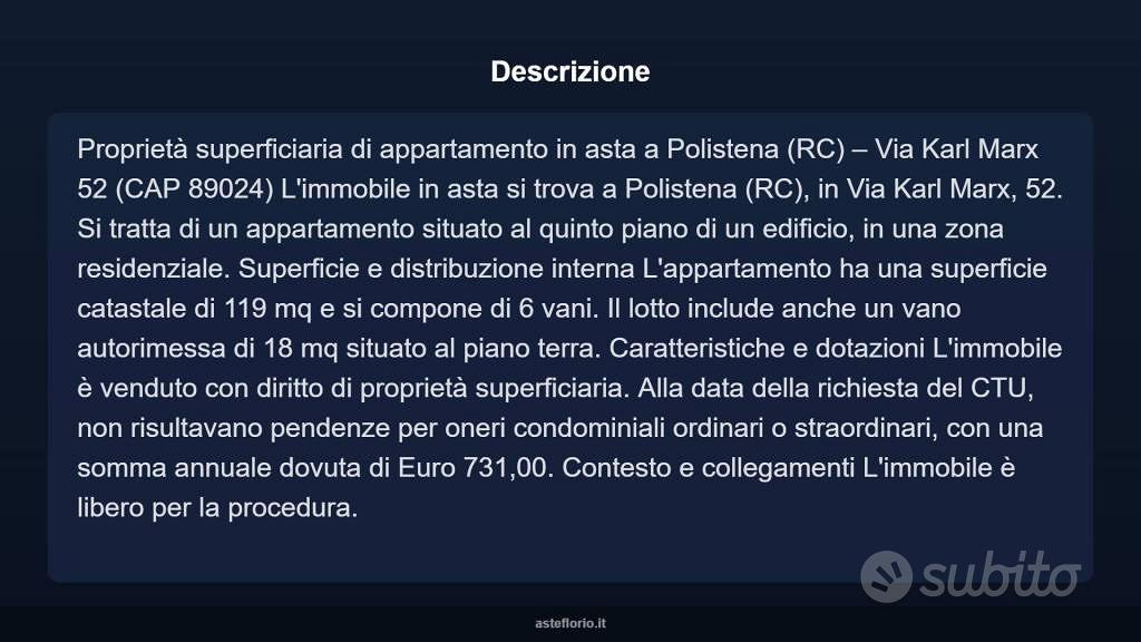 Appartamento – Polistena, Reggio Calabria - Vista 3