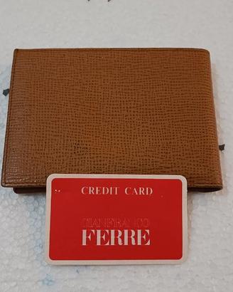 NUOVO! Portafoglio pelle uomo Gianfranco Ferré