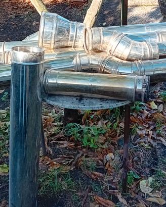 Tubi in acciaio per canna fumaria