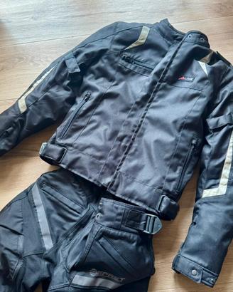 Giacca moto ALIKE tg. XS - 4 stagioni + PROTEZIONI