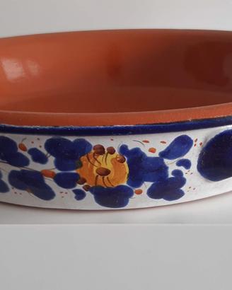 tegame in terracota smaltata