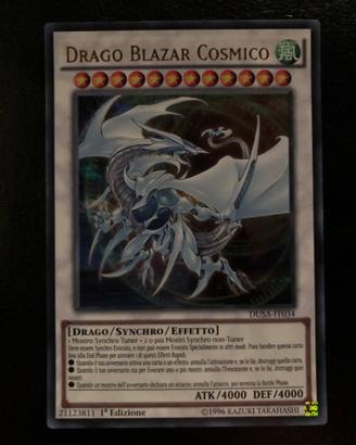 Yugioh drago blazar cosmico dusa it034 ultra 1ª