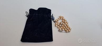 Collana di Perle Originali Swarovski con Astuccio