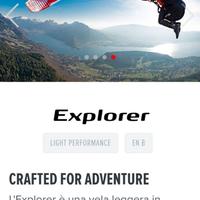 parapendio GIN EXPLORER taglia L