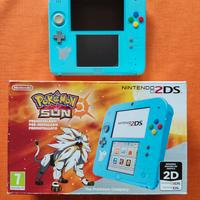 Nintendo 2DS edizione Pokémon Sole con scatola 