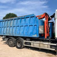 CONTAINER SCARRABILE USATO A CIELO APERTO CON G