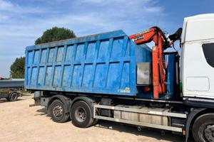 CONTAINER SCARRABILE USATO A CIELO APERTO CON G