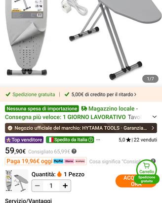 asse da stiro 