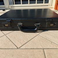 Valigetta Ventiquattrore Vintage - Ecopelle Nera 