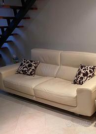 Divano in pelle