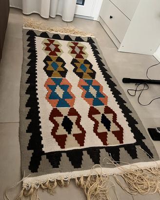 Kilim persiano artigianale fatto a mano 60×130 cm
