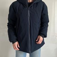 Giacca piumino blu scuro piuma donna misura M