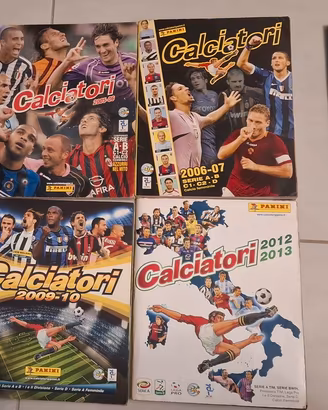 mega lotto album Figurine panini calciatori 