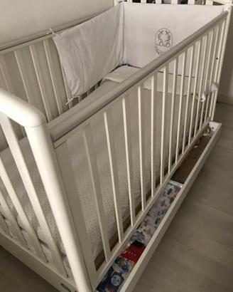Letto Pali e materasso per bambini