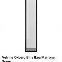 Anta Vetro Libreria Billy Marrone Nero