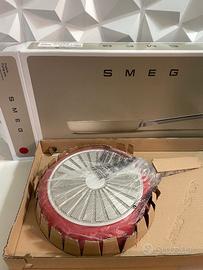 Smeg Padella induzione 26" rossa nuova originale