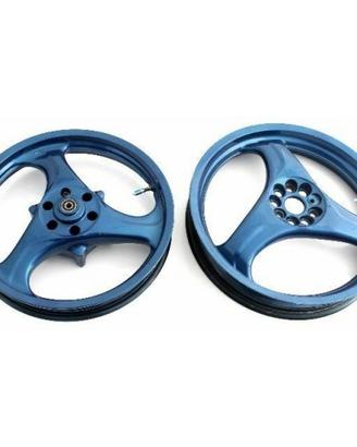 Coppia ruote in lega Aprilia AF1 50