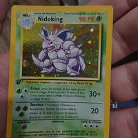 Nidoking set base 1° edizione ITA condizioni EX-