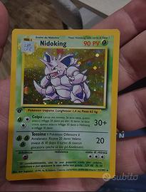 Nidoking set base 1° edizione ITA condizioni EX-