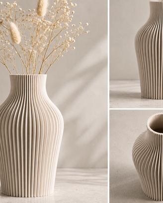Vaso di design moderno stampato in 3D 🤍