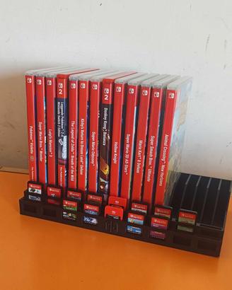 Espositore/contenitore giochi per switch 1-2