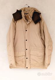 Giacca parka invernale uomo Booksfield, tg L beige