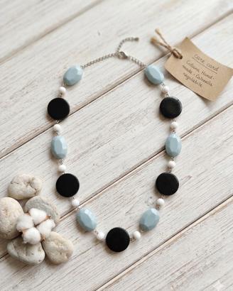 Collana Avon "Azure Circle" – Nuova con sacchetto