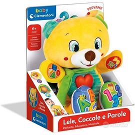 LELE COCCOLE E PAROLE-ORSETTO PELUCHE PARLANTE 
