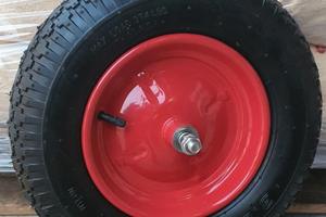 Ruota nuova per carriola