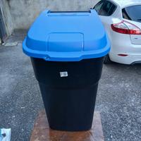 bidone rifiuti con ruote vileda profess atlas 100L