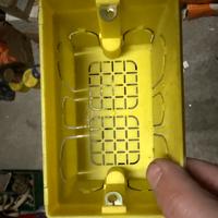 Scatole da incasso + supporti Gewiss. Nuove. Set