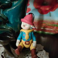 Pinocchio in ceramica vintage 