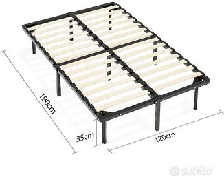 Rete con doghe 1/2 una piazza e mezzo .
