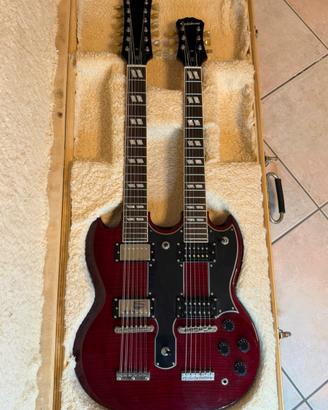 Epiphone SG double neck Korea