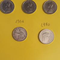 Monete da 500 lire e da 1000 lire