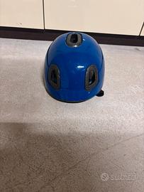 Caschetto bici blu