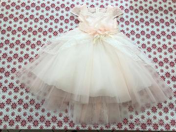 Vestito elegante per bambina taglia 6 anni