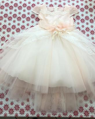 Vestito elegante per bambina taglia 6 anni