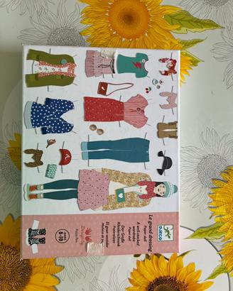Le Grand Dressing bambola di carta 6-10 anni