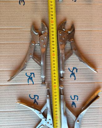 Chiavi fisse a cricchetto e pinze grip