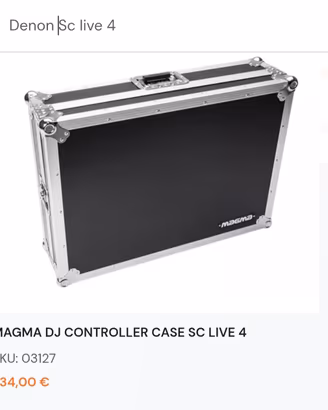 MAGMA DJ CONTROLLER CASE SC LIVE 4