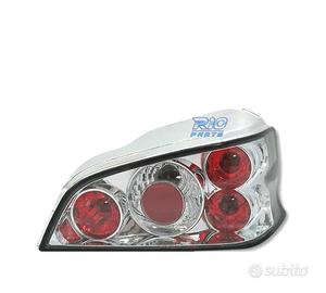 FANALI PEUGEOT 106 96-04 FONDO CROMATO