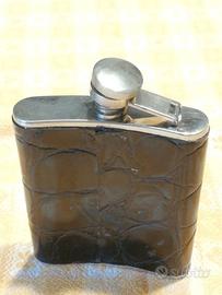 FIASCHETTA TASCABILE PER LIQUORI IN ACCIAO USATA