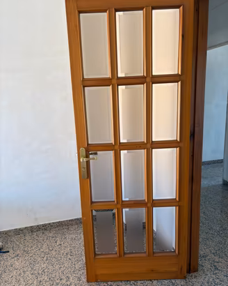 6 porte legno massello