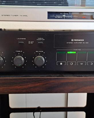 Amplificatore Pioneer SA 330 più casse CS-353