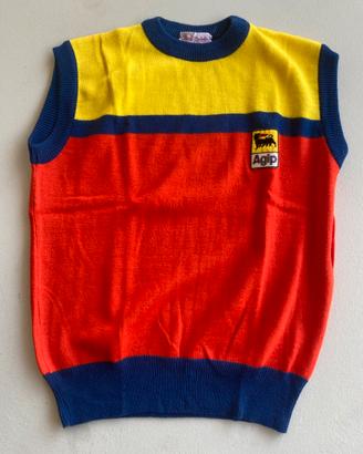 Gilet Agip vintage