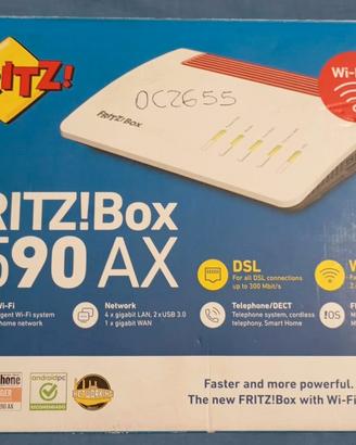 Modem router AVM FRITZ BOX 7590 AX V2