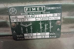 motore asincrono trifase